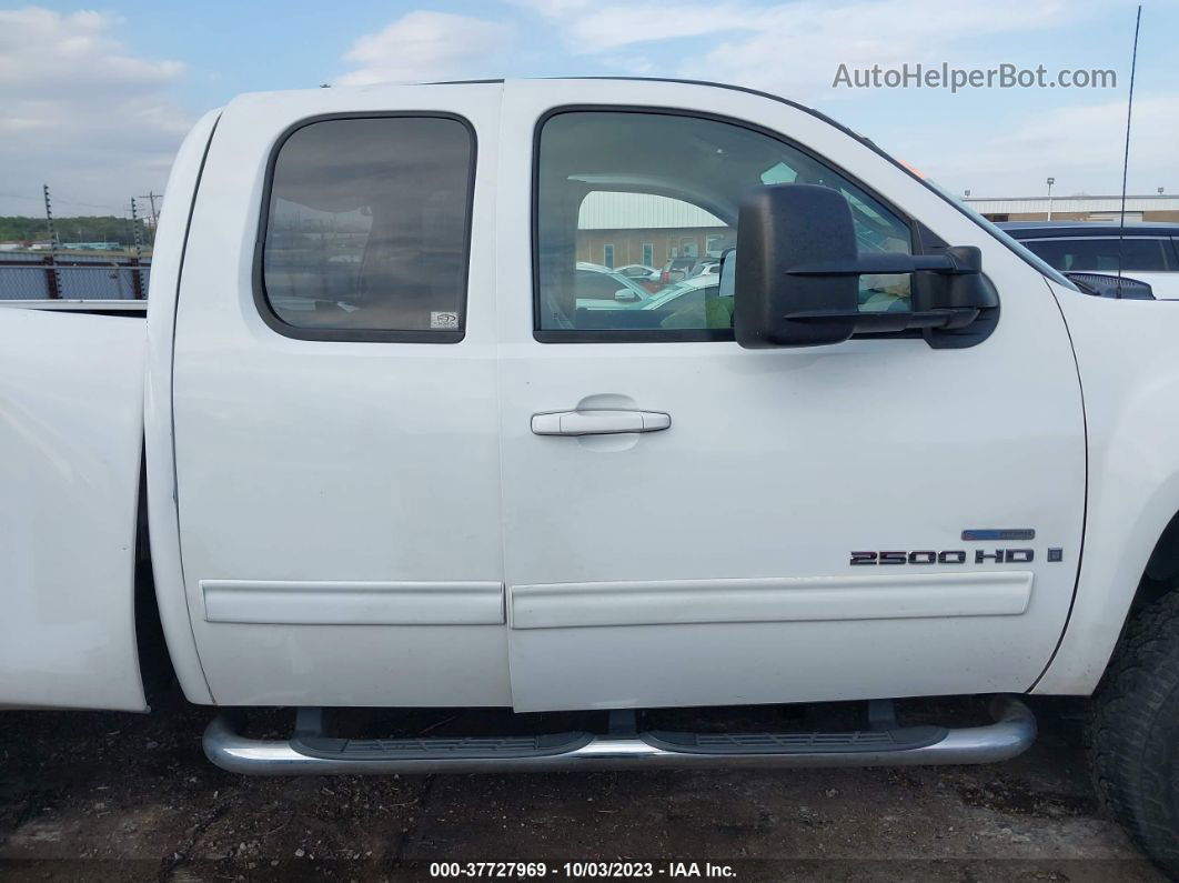 2007 Gmc Sierra 2500hd Slt White vin: 1GTHK29667E509233