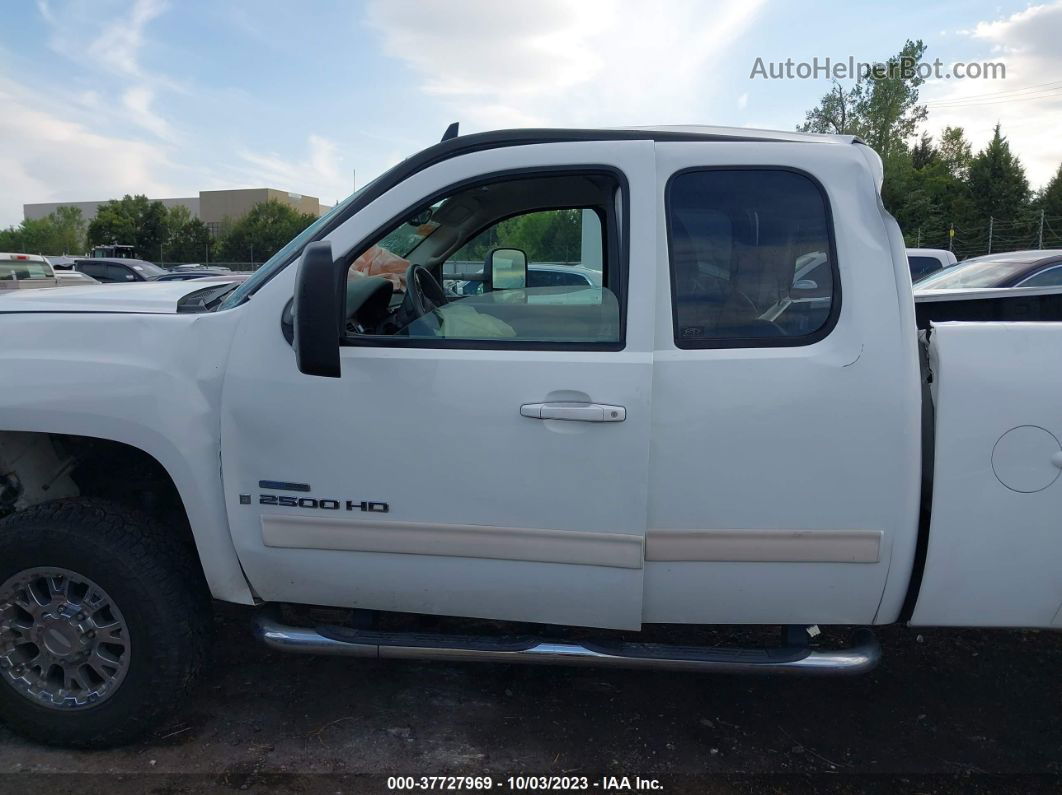 2007 Gmc Sierra 2500hd Slt White vin: 1GTHK29667E509233