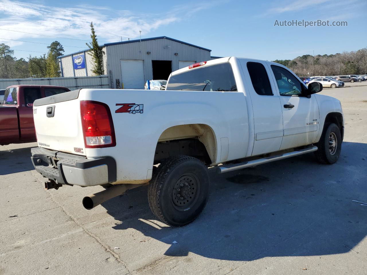 2007 Gmc Sierra K2500 Heavy Duty Белый vin: 1GTHK29687E598786