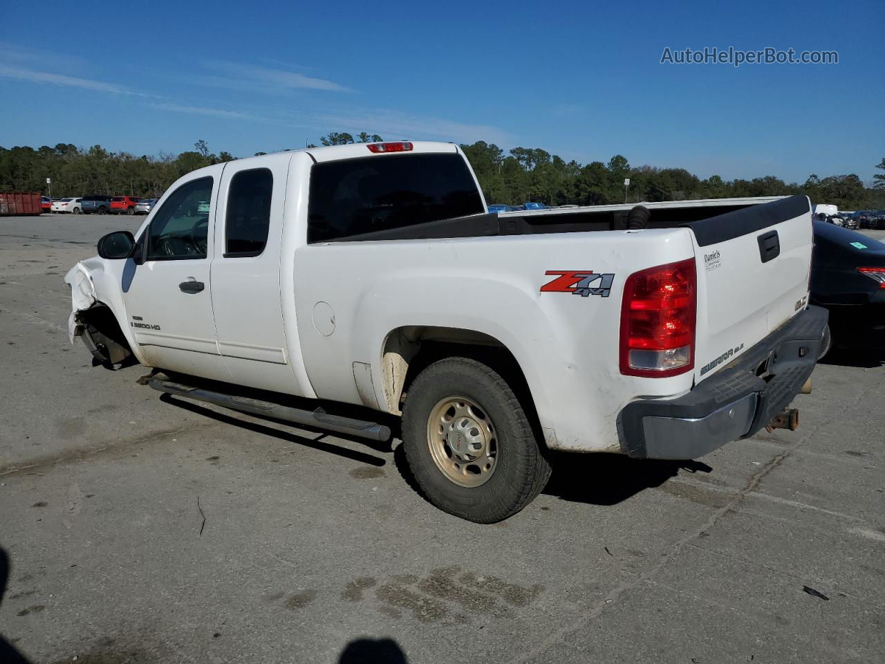 2007 Gmc Sierra K2500 Heavy Duty Белый vin: 1GTHK29687E598786