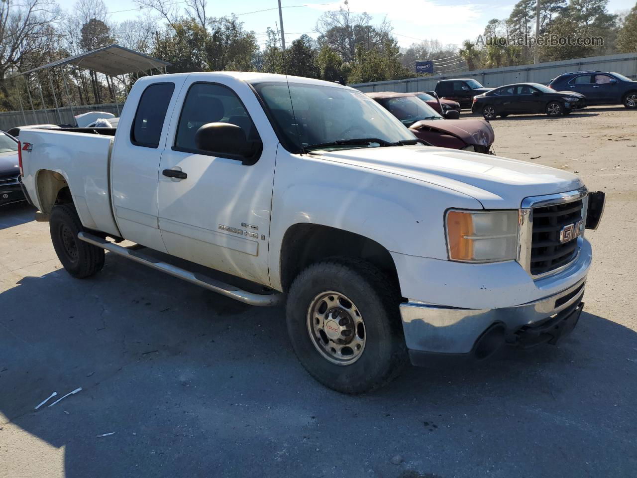 2007 Gmc Sierra K2500 Heavy Duty Белый vin: 1GTHK29687E598786