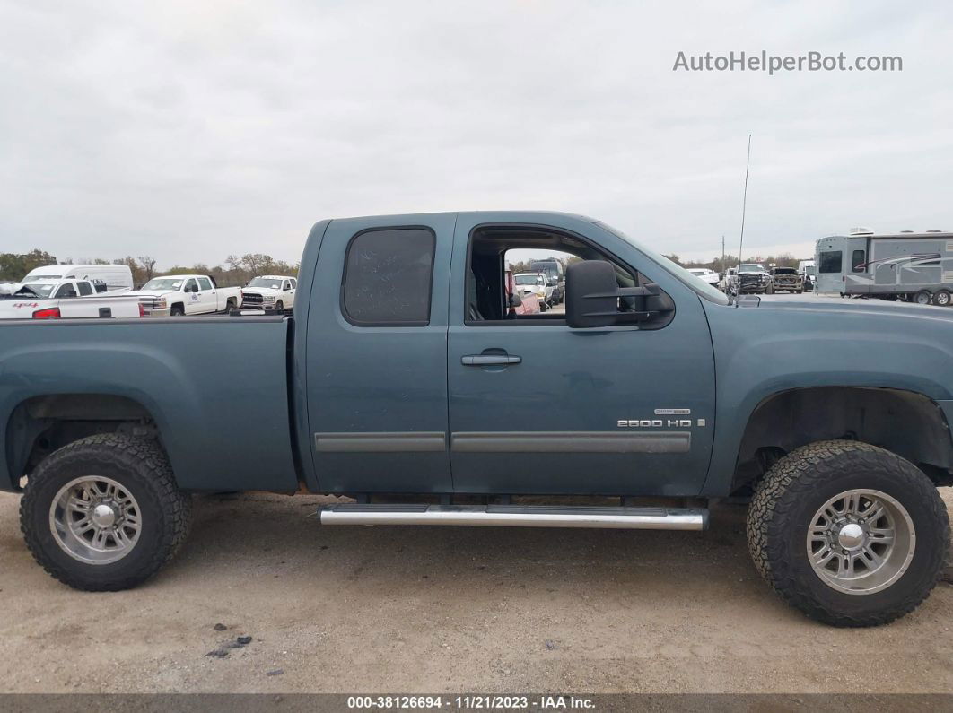 2008 Gmc Sierra 2500hd Slt Blue vin: 1GTHK29688E216242