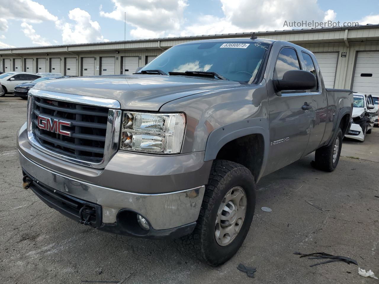 2007 Gmc Sierra K2500 Heavy Duty Серый vin: 1GTHK29K07E585222