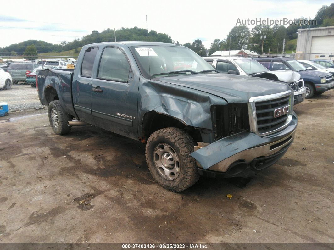 2008 Gmc Sierra 2500hd Sle1 Blue vin: 1GTHK29K18E110972