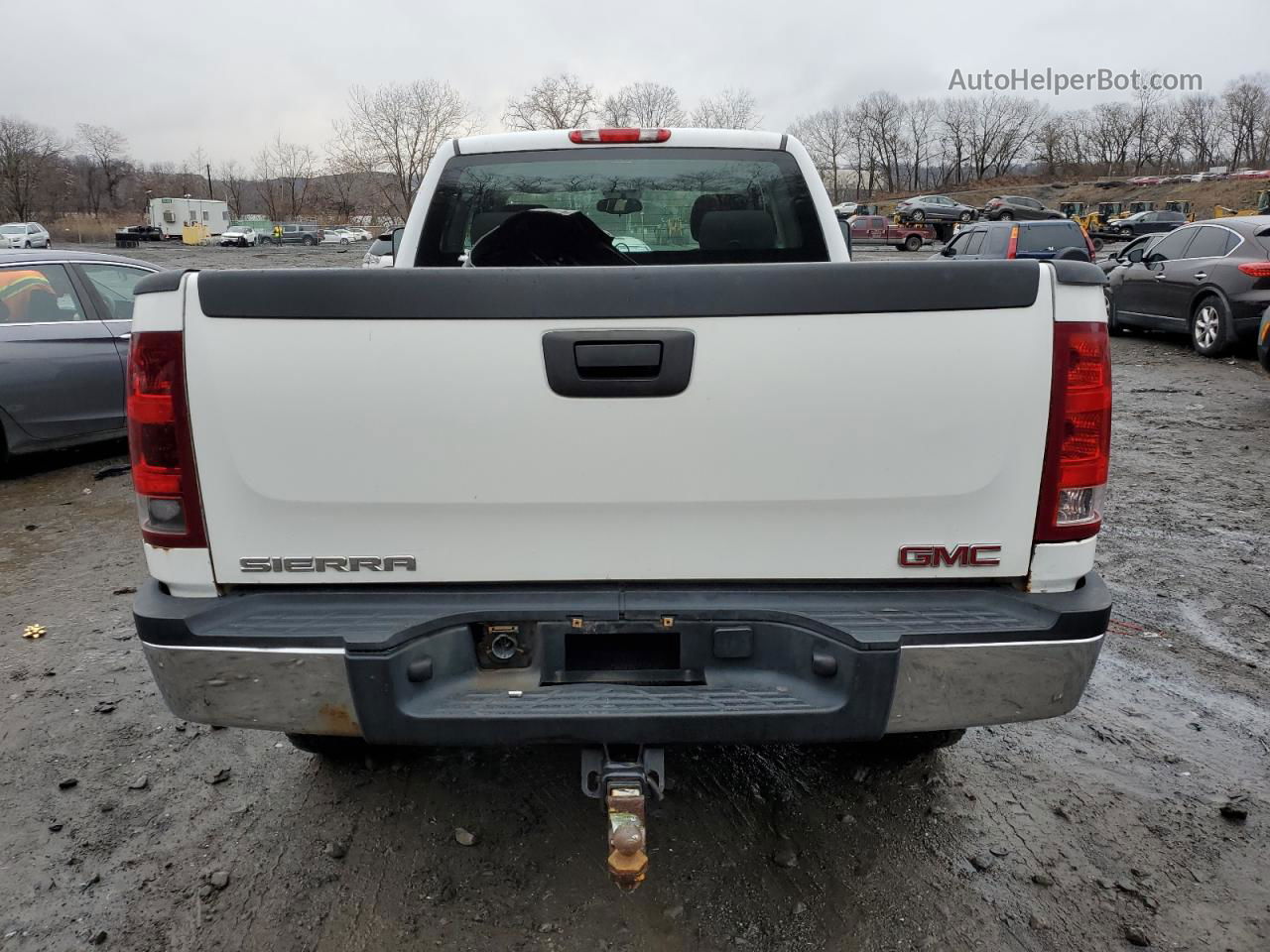 2007 Gmc Sierra K2500 Heavy Duty White vin: 1GTHK29K27E552156