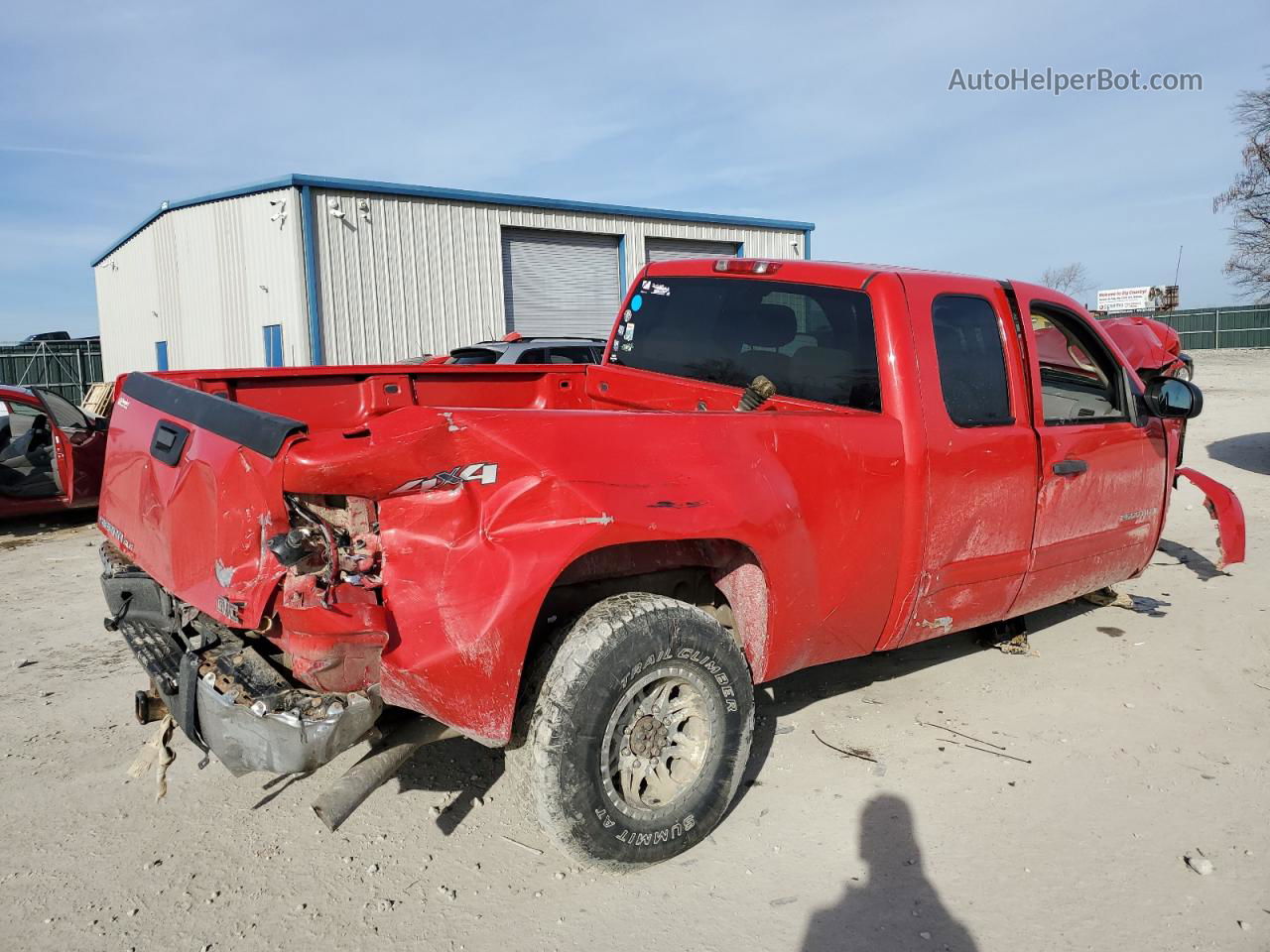 2008 Gmc Sierra K2500 Heavy Duty Red vin: 1GTHK29K28E110723