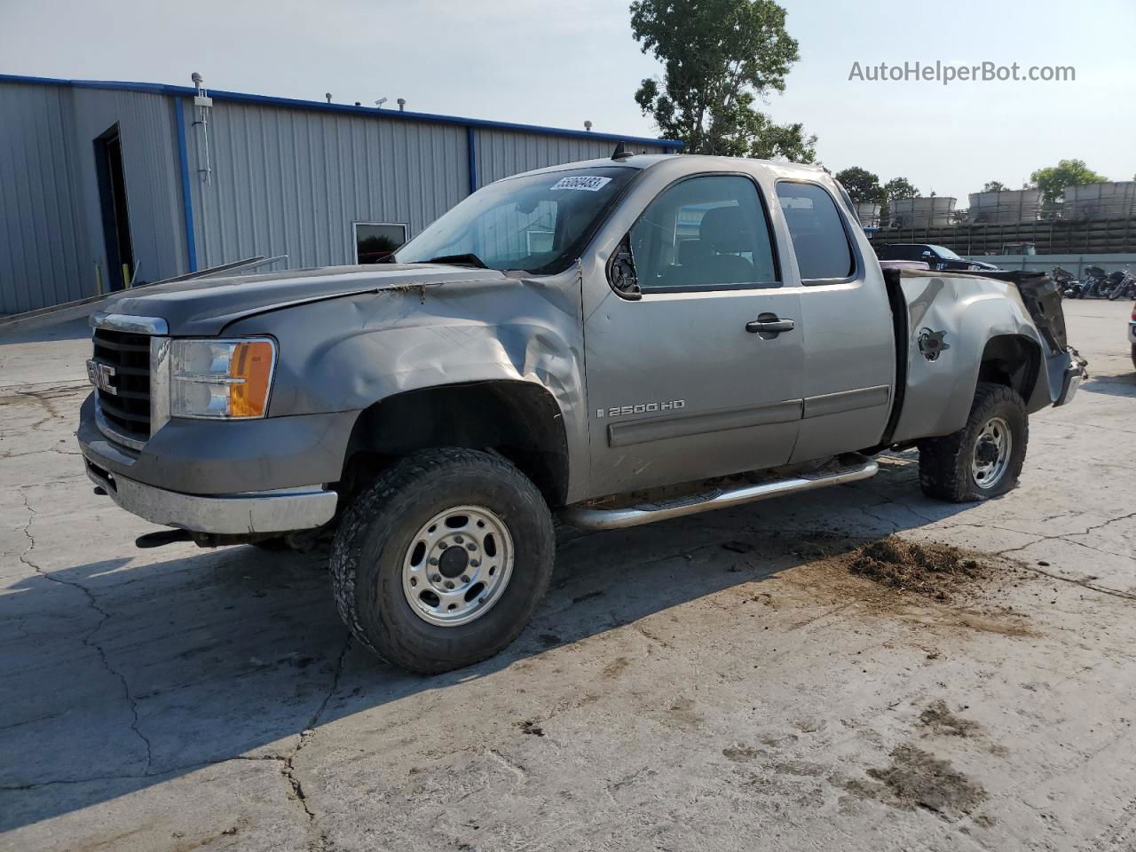 2007 Gmc Sierra K2500 Heavy Duty Gray vin: 1GTHK29K37E542087