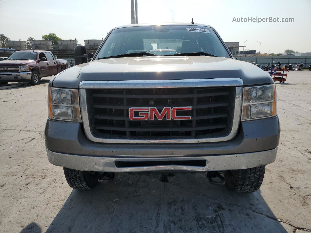 2007 Gmc Sierra K2500 Heavy Duty Gray vin: 1GTHK29K37E542087