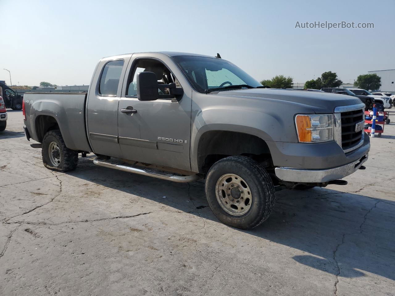 2007 Gmc Sierra K2500 Heavy Duty Gray vin: 1GTHK29K37E542087