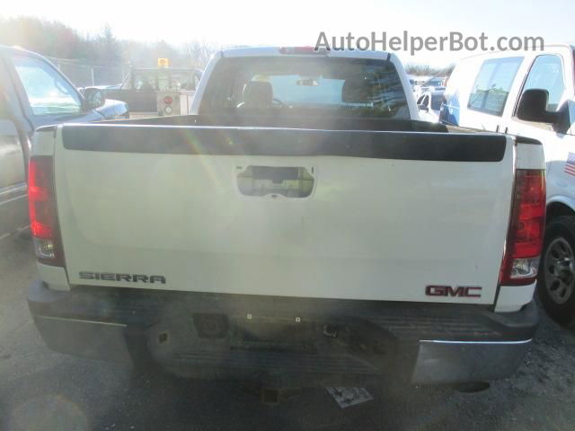 2008 Gmc Sierra 2500hd Work Truck White vin: 1GTHK29K38E217506