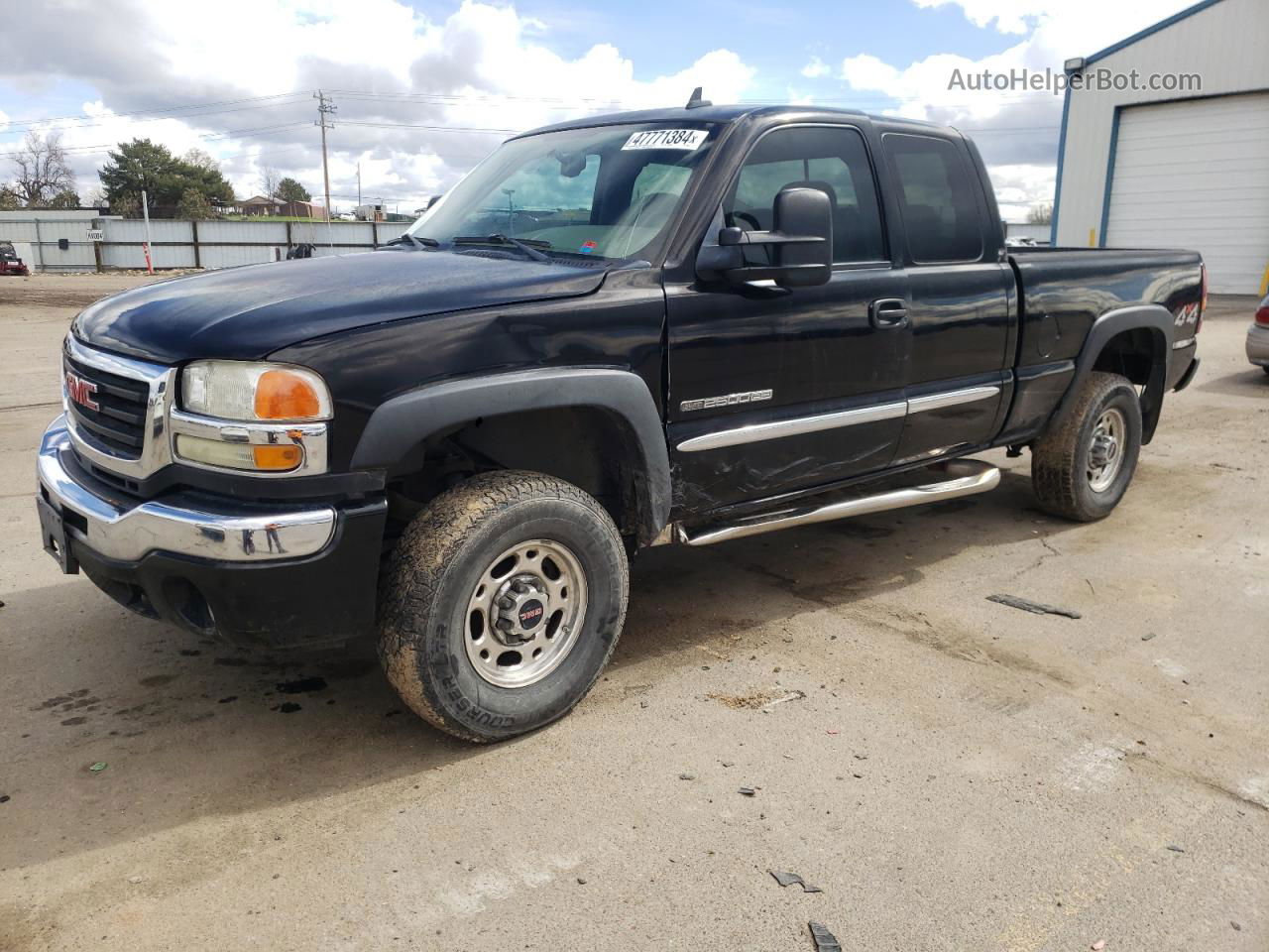 2007 Gmc Sierra K2500 Heavy Duty Black vin: 1GTHK29U97E166917