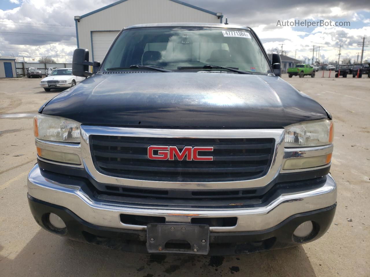 2007 Gmc Sierra K2500 Heavy Duty Black vin: 1GTHK29U97E166917