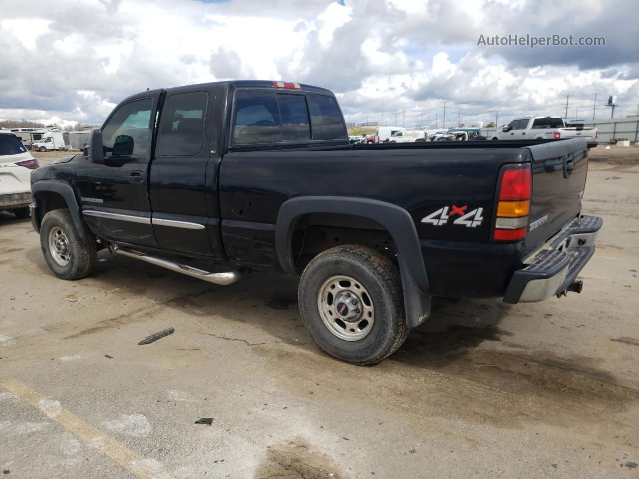 2007 Gmc Sierra K2500 Heavy Duty Black vin: 1GTHK29U97E166917