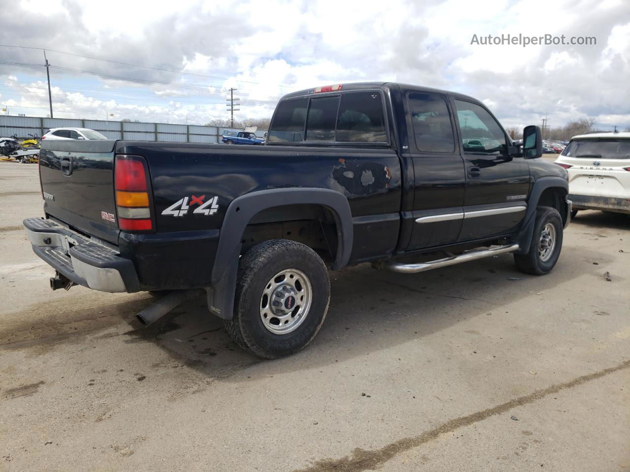 2007 Gmc Sierra K2500 Heavy Duty Black vin: 1GTHK29U97E166917