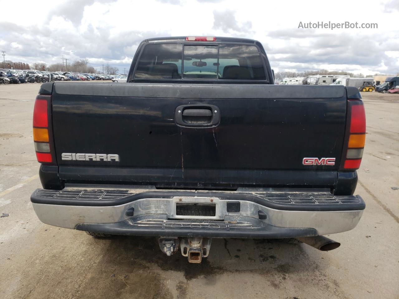 2007 Gmc Sierra K2500 Heavy Duty Black vin: 1GTHK29U97E166917