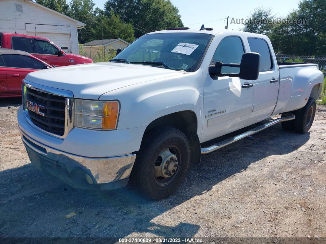 2007 Gmc Sierra 3500hd Drw Sle1 White vin: 1GTJK33627F560772