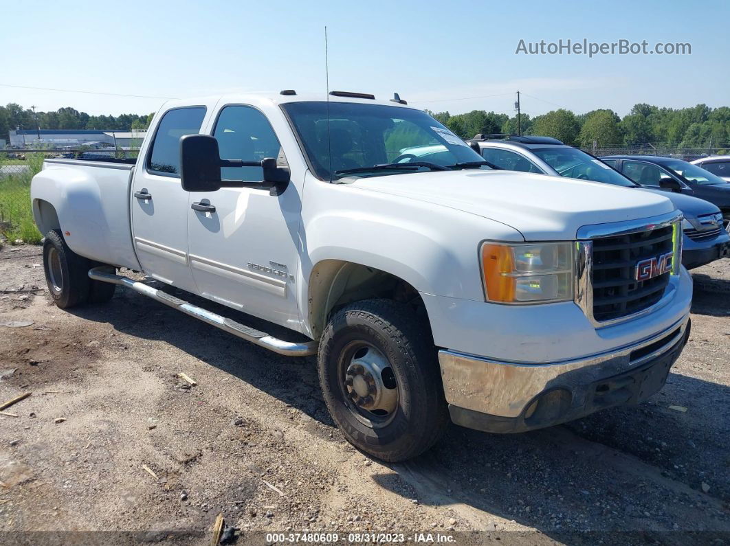 2007 Gmc Sierra 3500hd Drw Sle1 White vin: 1GTJK33627F560772