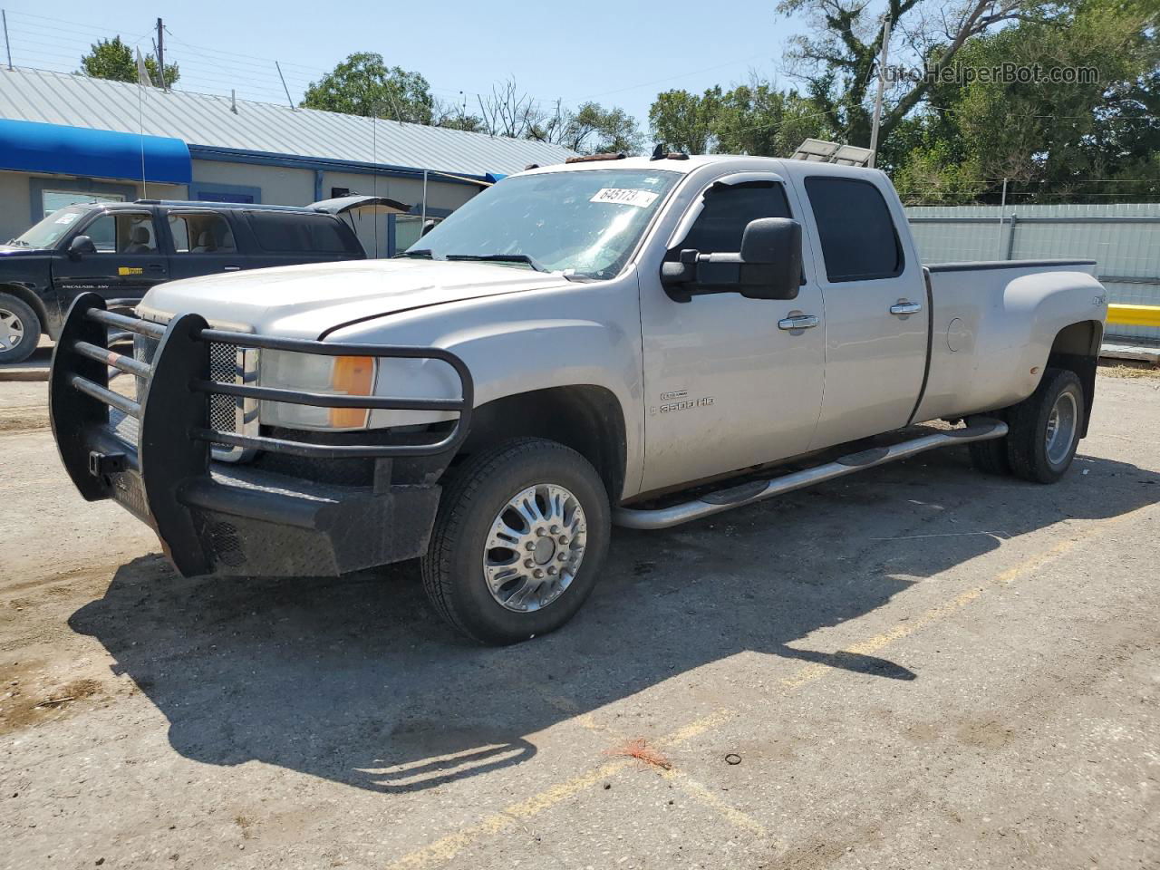 2008 Gmc Sierra K3500 Silver vin: 1GTJK33638F184293