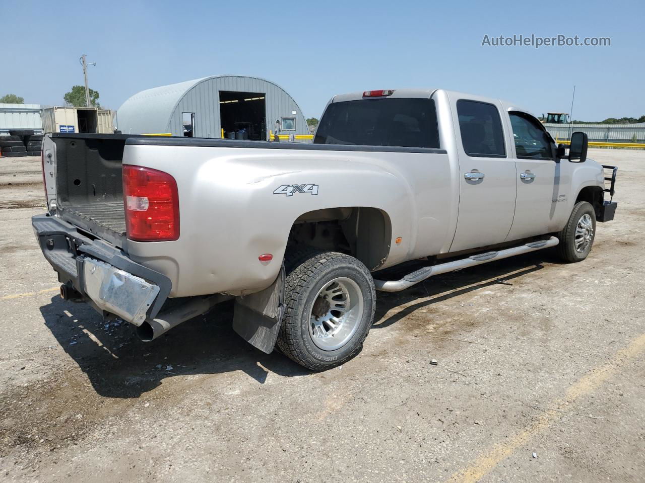 2008 Gmc Sierra K3500 Silver vin: 1GTJK33638F184293