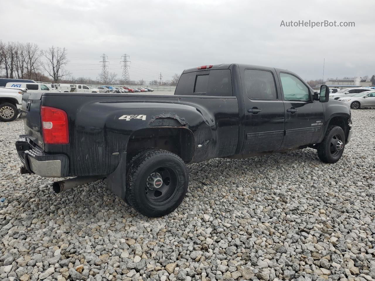 2008 Gmc Sierra K3500 Black vin: 1GTJK33658F199572