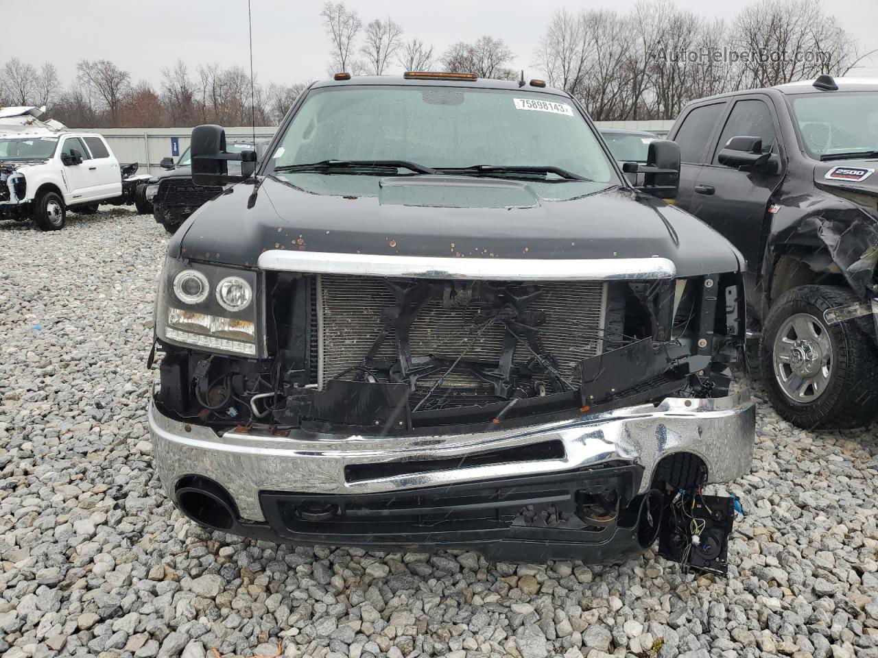 2008 Gmc Sierra K3500 Black vin: 1GTJK33658F199572