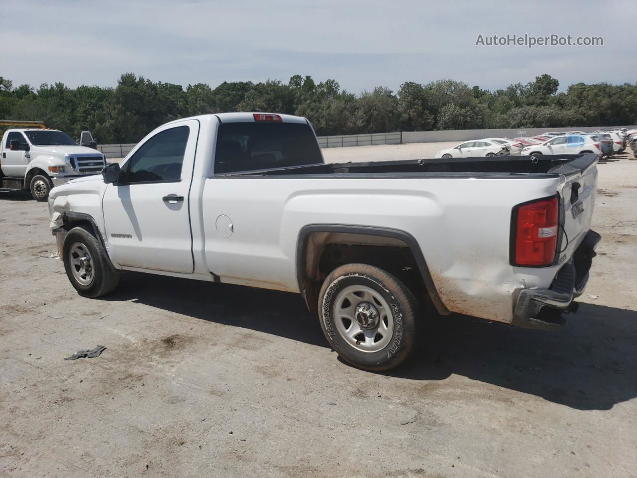 2016 Gmc Sierra C1500 White vin: 1GTN1LEC1GZ902668