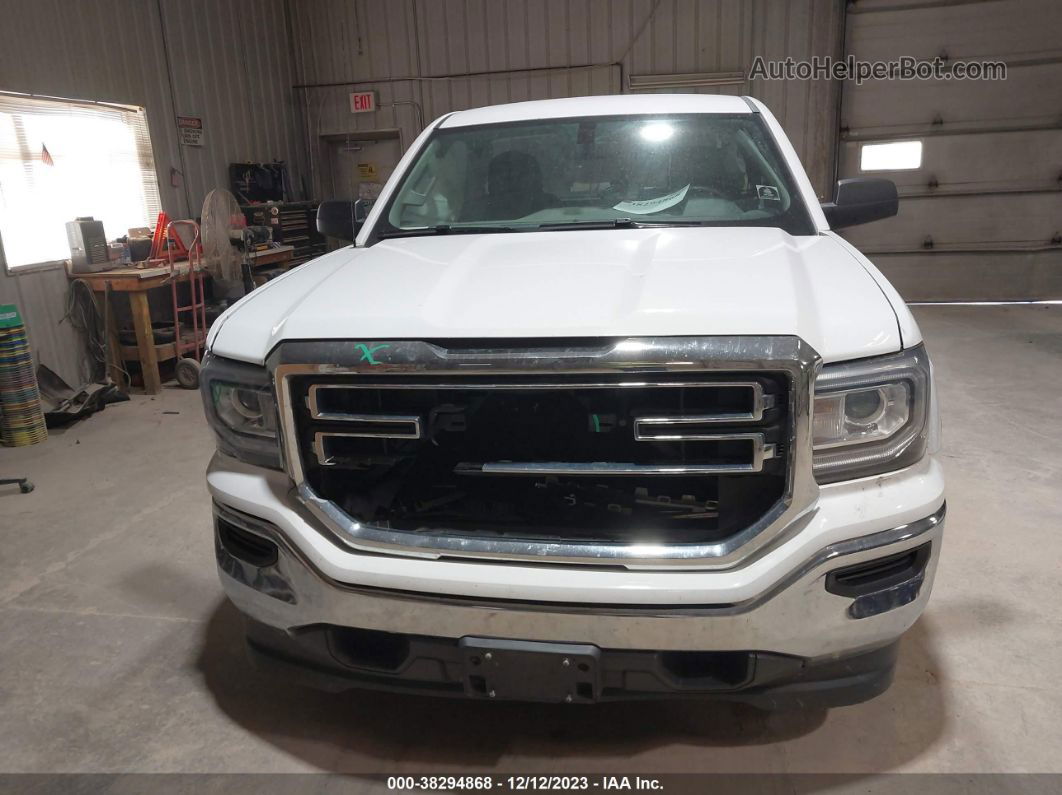 2016 Gmc Sierra 1500   White vin: 1GTN1LEC1GZ902671