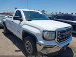 2016 Gmc Sierra 1500   White vin: 1GTN1LEC2GZ901237