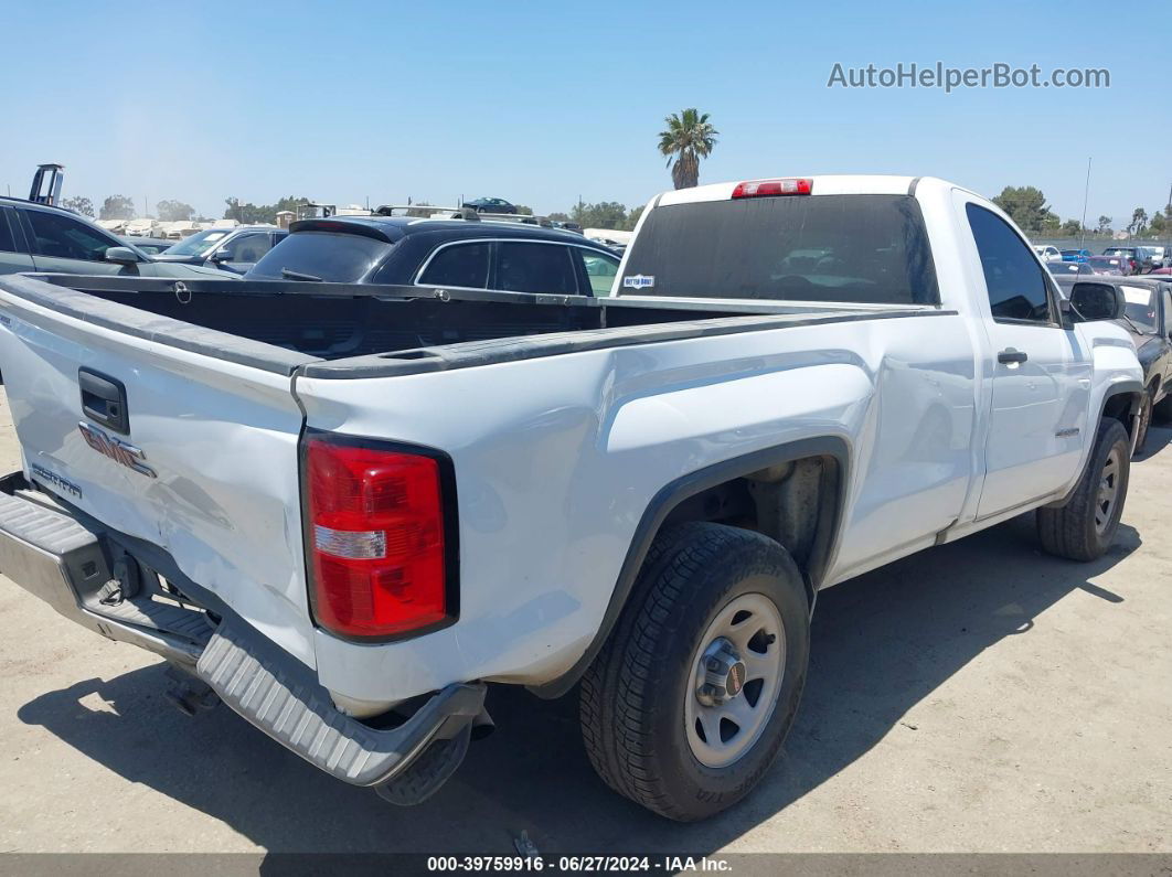 2016 Gmc Sierra 1500   White vin: 1GTN1LEC2GZ901237