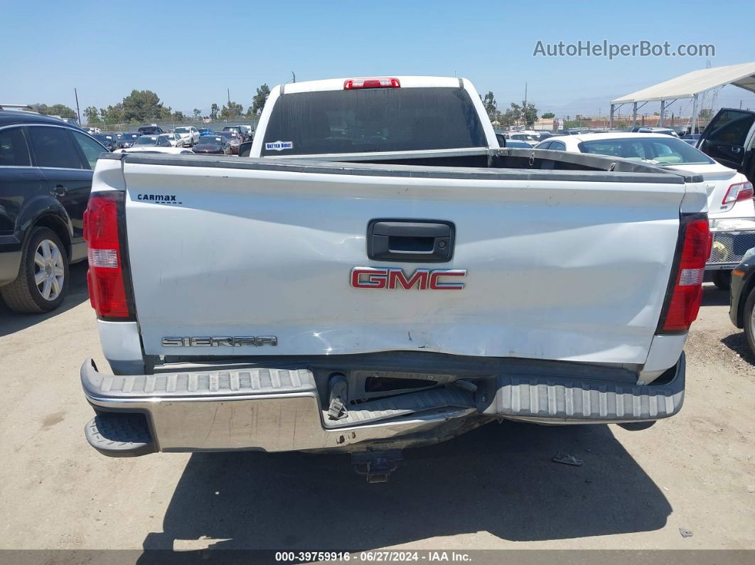 2016 Gmc Sierra 1500   White vin: 1GTN1LEC2GZ901237