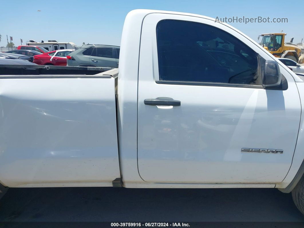 2016 Gmc Sierra 1500   White vin: 1GTN1LEC2GZ901237