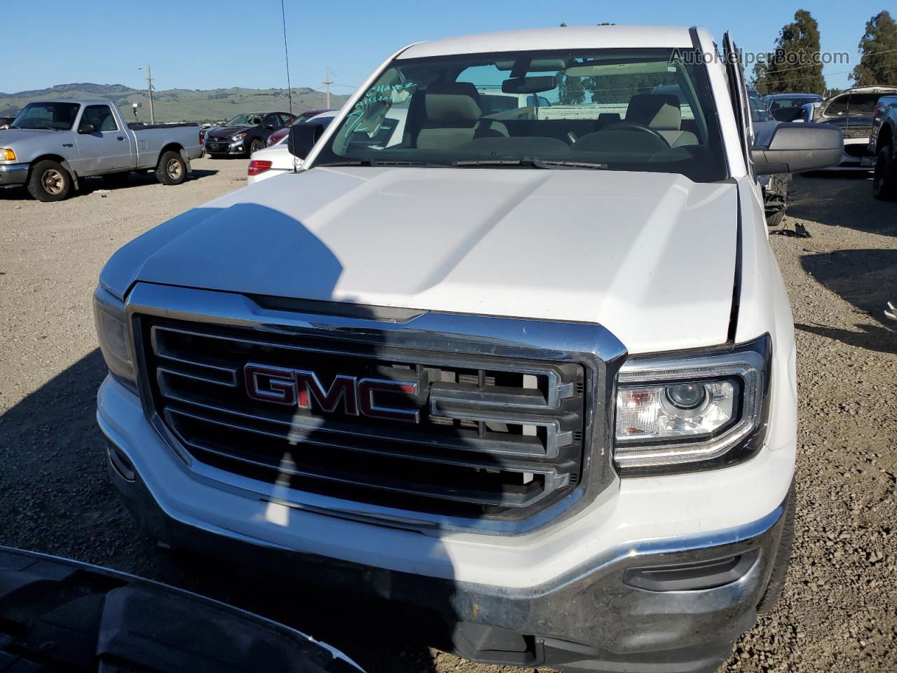 2016 Gmc Sierra C1500 White vin: 1GTN1LEC2GZ902016