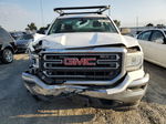 2016 Gmc Sierra C1500 White vin: 1GTN1LEC2GZ902226