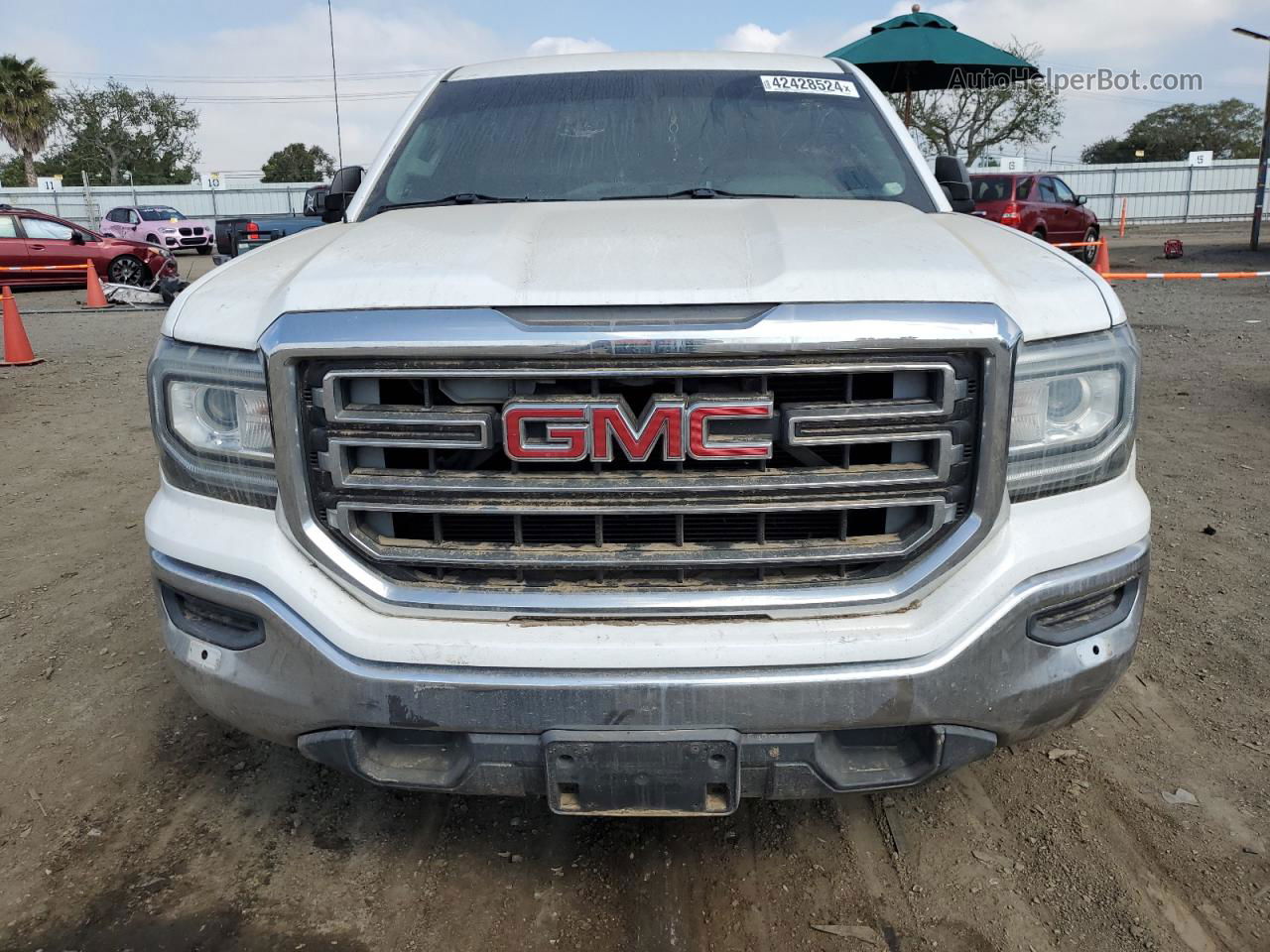 2016 Gmc Sierra C1500 Белый vin: 1GTN1LEC2GZ902436