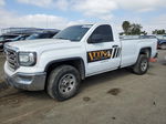 2016 Gmc Sierra C1500 White vin: 1GTN1LEC2GZ902436