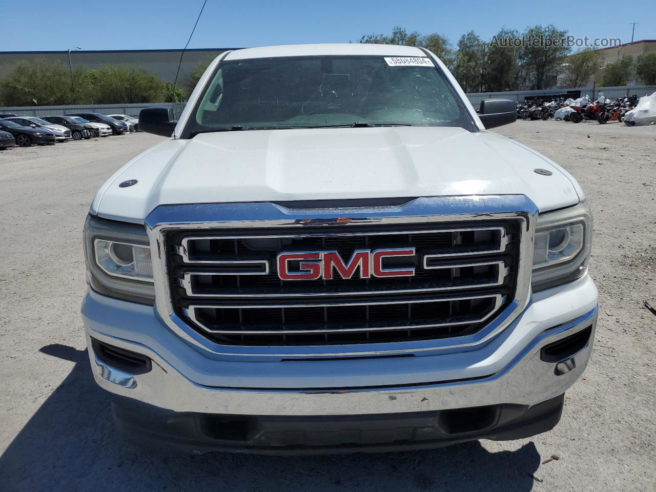 2016 Gmc Sierra C1500 White vin: 1GTN1LEC2GZ904042