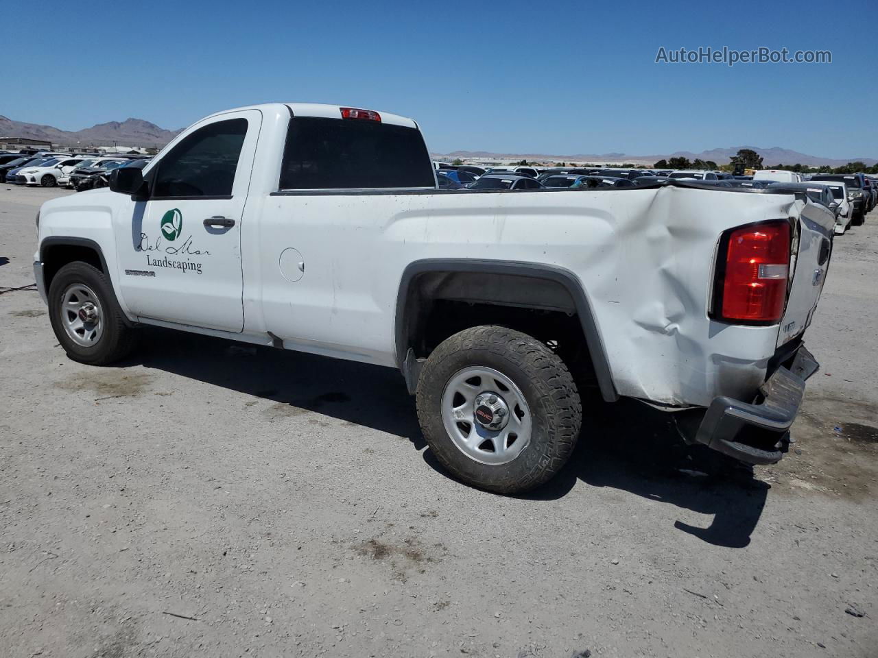 2016 Gmc Sierra C1500 White vin: 1GTN1LEC2GZ904042