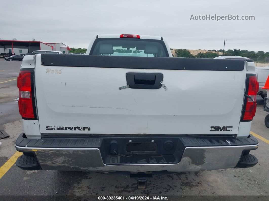 2016 Gmc Sierra 1500   White vin: 1GTN1LEC4GZ905015