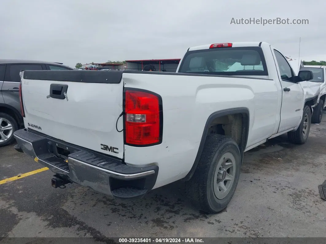 2016 Gmc Sierra 1500   White vin: 1GTN1LEC4GZ905015