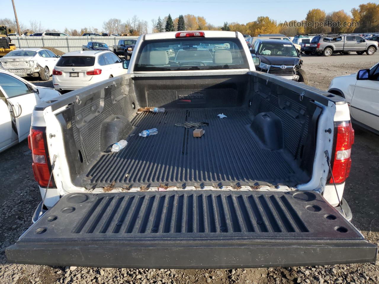 2016 Gmc Sierra C1500 White vin: 1GTN1LEC5GZ904732