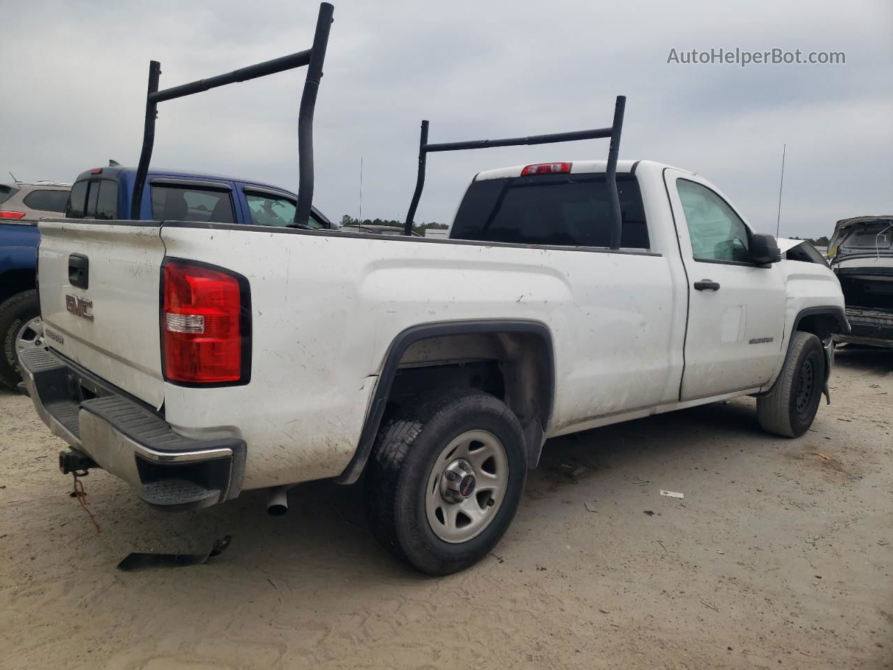 2016 Gmc Sierra C1500 White vin: 1GTN1LEC7GZ900990