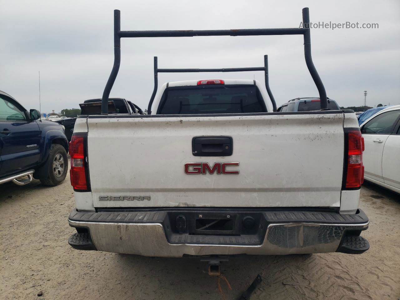 2016 Gmc Sierra C1500 White vin: 1GTN1LEC7GZ900990