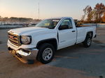 2016 Gmc Sierra C1500 White vin: 1GTN1LEC9GZ904488