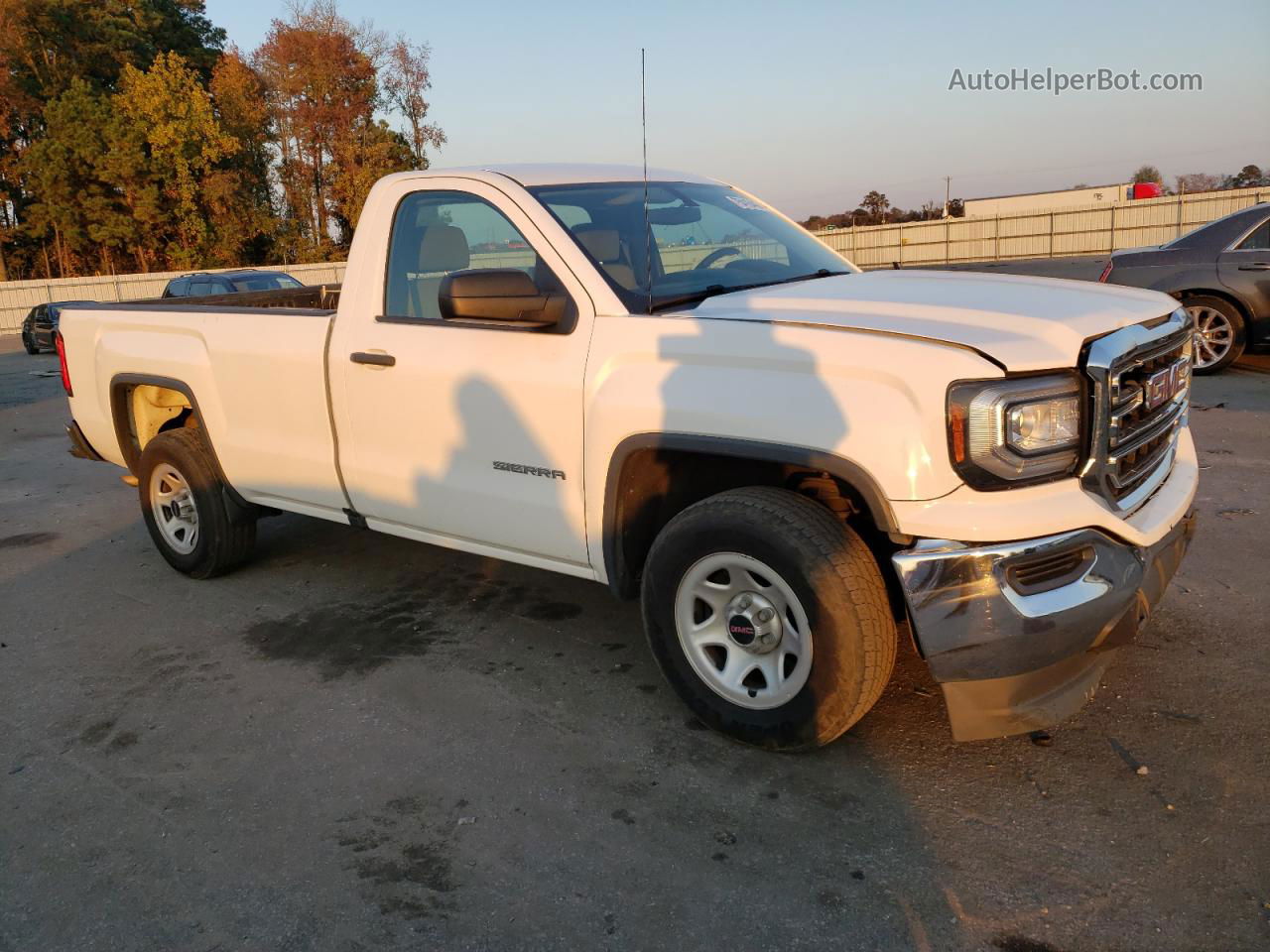 2016 Gmc Sierra C1500 Белый vin: 1GTN1LEC9GZ904488