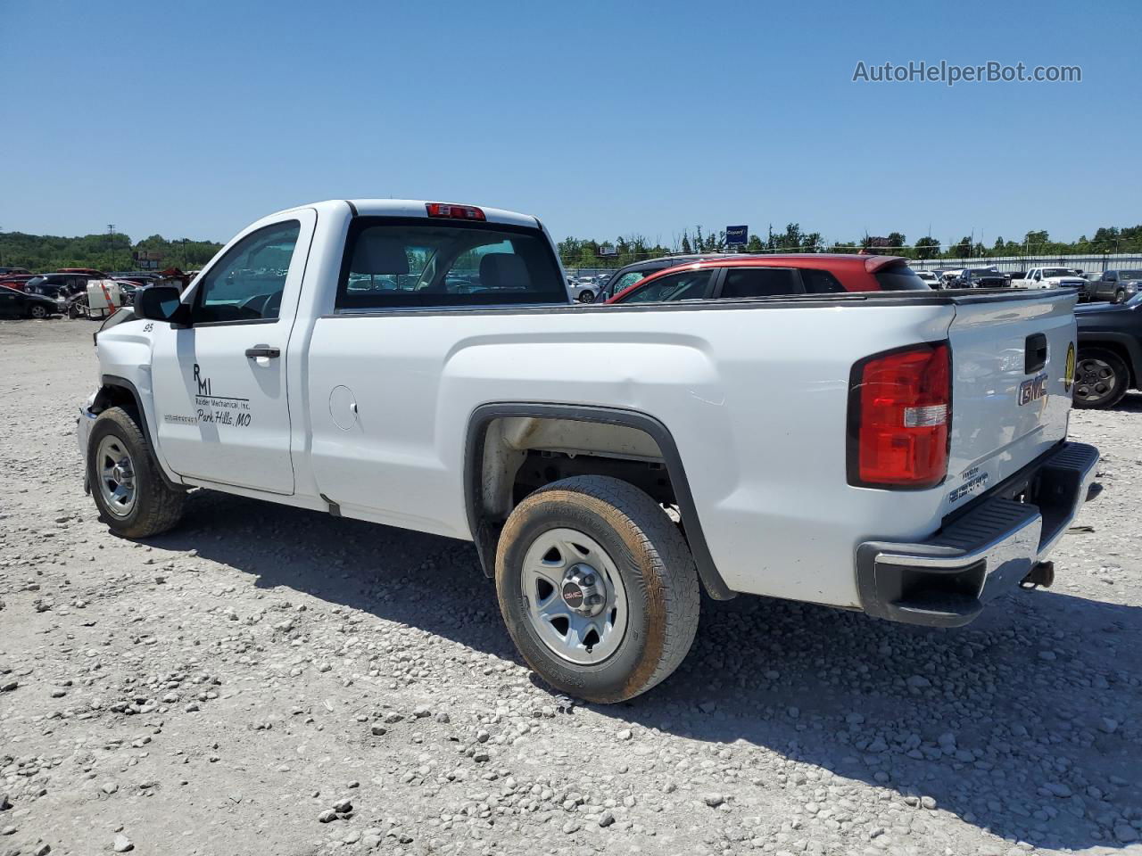 2016 Gmc Sierra C1500 White vin: 1GTN1LEH5GZ337451