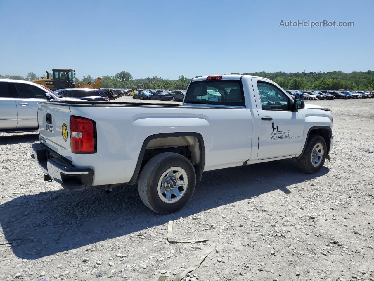 2016 Gmc Sierra C1500 Белый vin: 1GTN1LEH5GZ337451