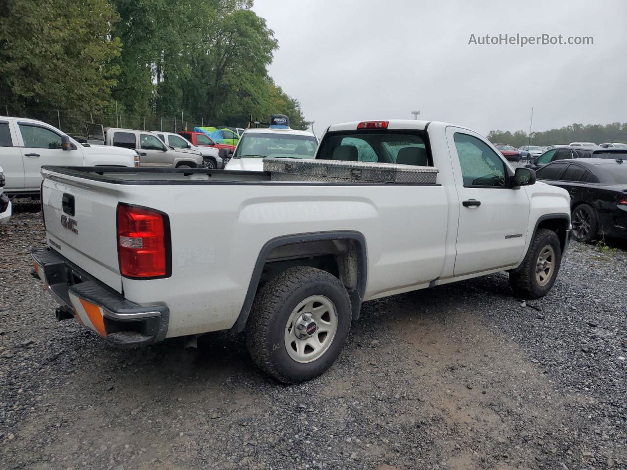 2016 Gmc Sierra C1500 White vin: 1GTN1LEH7GZ222477