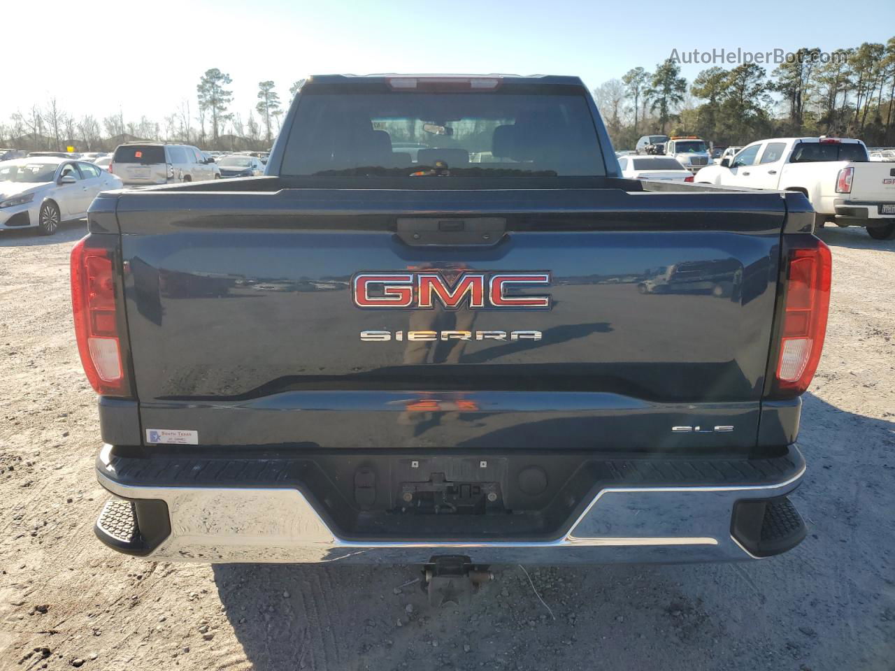 2020 Gmc Sierra C1500 Sle Blue vin: 1GTP8BEDXLZ127272