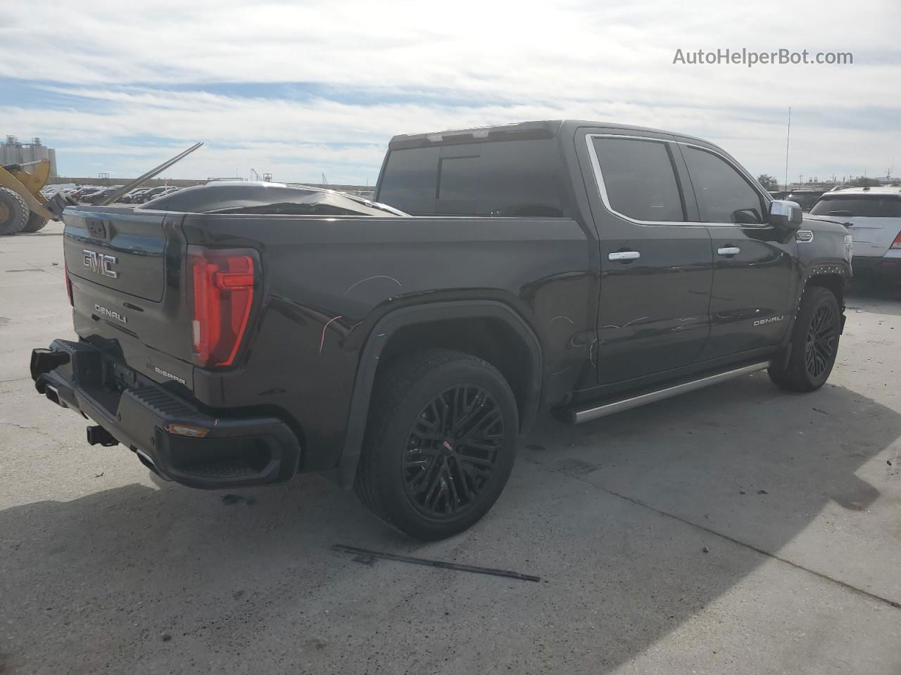 2020 Gmc Sierra C1500 Denali Black vin: 1GTP8FED1LZ196472