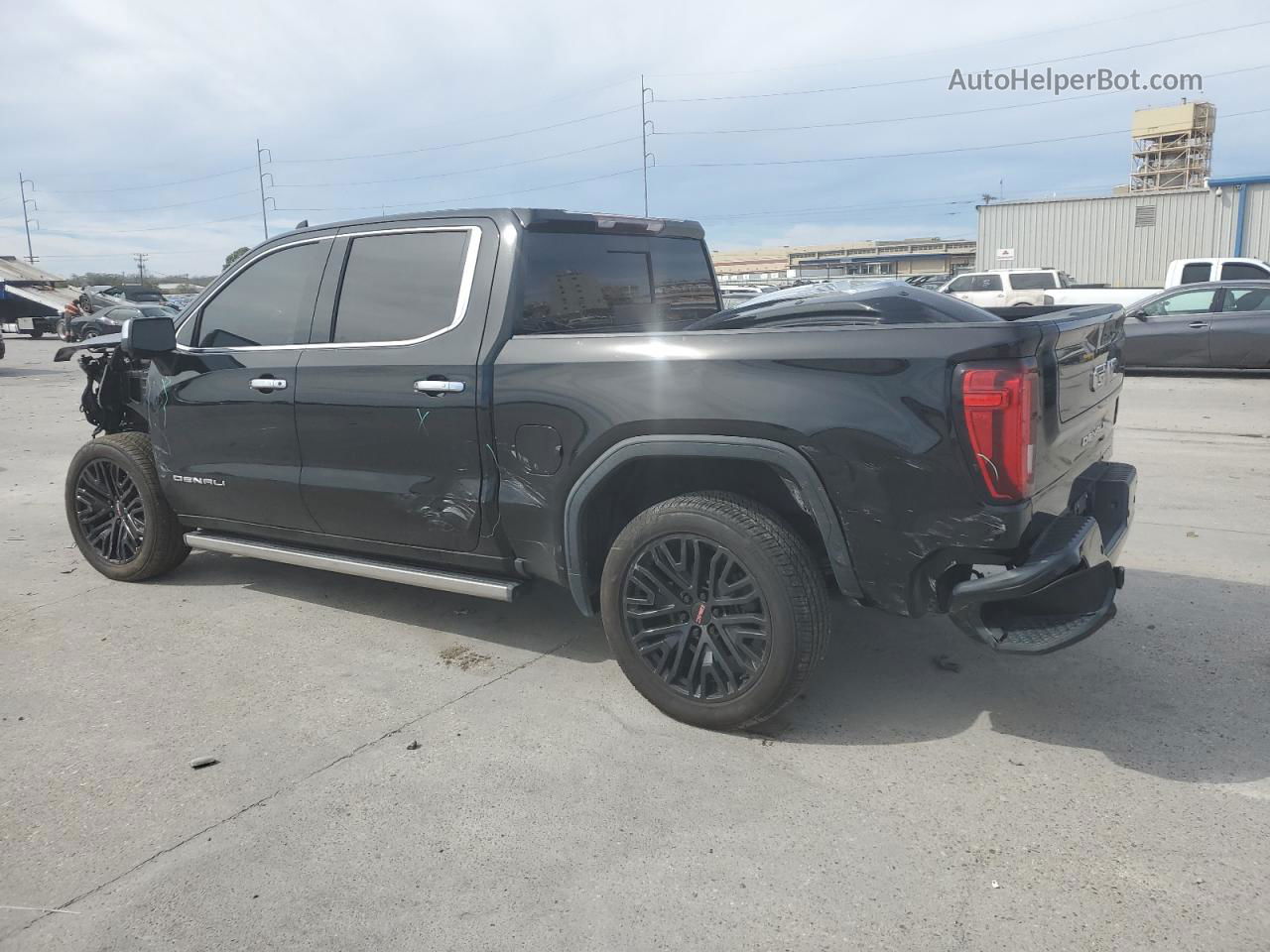 2020 Gmc Sierra C1500 Denali Black vin: 1GTP8FED1LZ196472